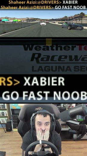 XABIER, GO FAST NOOB #iRacing #shorts