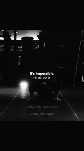 NF Challenger on Instagram: "Daily NNN Reminder (nnn Day14--->15) @nnn_challenger . . . . . #dailyreminder #gym #fyp #instagramreels #nnn_challenger"