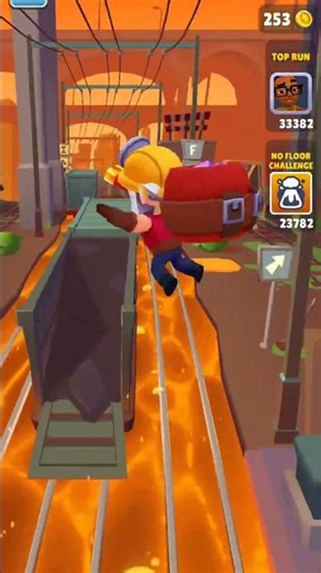 brawl star lava chalange subway run #video #subwaysurfers #gaming #trending