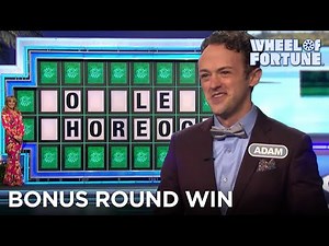 Adam Knew This Puzzle Before The Timer Started | Wheel of Fortune