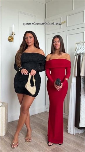 Off-shoulder done right ✨ Mini or maxi? #showpo