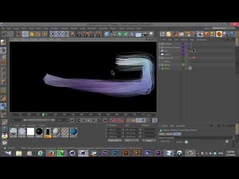 01. How to bake/cache tracer object in Cinema 4d