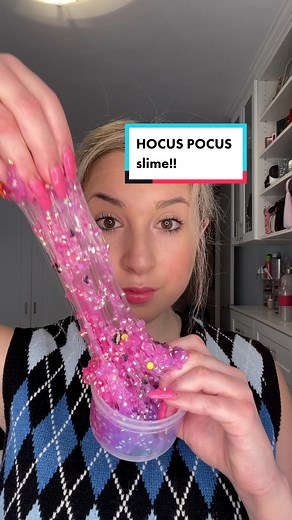 HOCUS POCUS slime!! 🧙‍♀️ @Slime Obsidian #slime #slimeasmr #slimes #halloween #hocuspocus