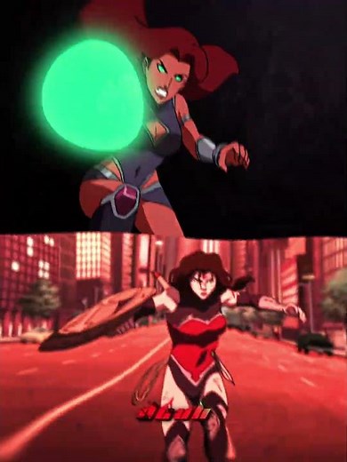 Wonder Woman vs Starfire (DCAMU) | #edit #fyp #dc #wonderwoman #starfire