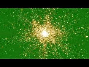 Intense Sparkle Effect Green Screen for Dramatic Visual Impact