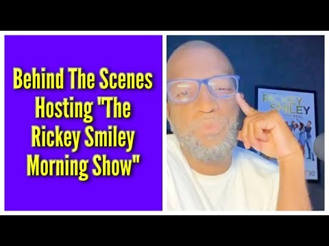 Behind The Scenes Hosting "The Rickey Smiley Morning Show"