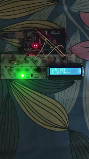Arduino Light Sensor Project 🔴/🟢