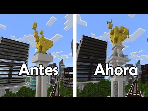 Minecraft Ciudad de México - Cambios al mapa