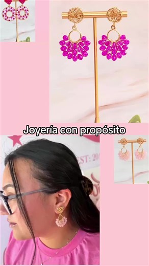 Aretes Rosa: Joyería con Propósito y Empoderamiento