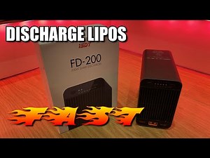 How To Fast Discharge Lipos (ISDT FD-200)