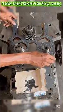 Tractor Engine Complete Overhaul | Rusty to Reliable