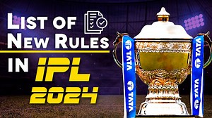 4.1K views · 41 reactions | IPL 2024: These are the New Rules introduced in IPL 2024 #ipl2024#ipl | CricketCountry.com | Facebook