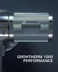 FR / Nos thermostats Grohtherm 1000 performance sont "family-proof" ! Comment ? 👉 Les enfants peuvent toucher la surface du thermostat en toute sécurité sans se brûler, grâce à la technologie GROHE CoolTouch. 👉 Même avec des mains savonneuses, le robinet est facile à utiliser, grâce à GROHE ProGrip. 👉 Si vous souhaitez prendre une douche plus longue, le bouton GROHE Eco intégré vous permet d'économiser jusqu'à 50 % d'eau. Plus d'informations ? Contactez votre installateur local dès aujourd'hu