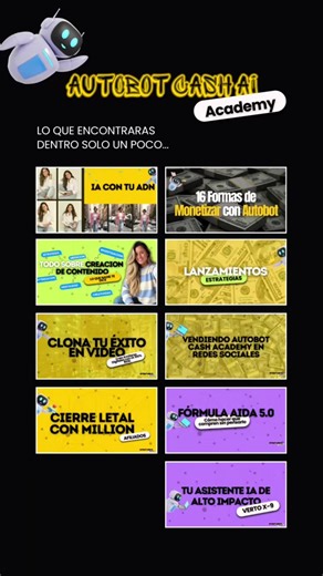 💻💰 Aprende a generar ingresos digitales con Autobot Cash Academy. Empieza a construir riqueza online hoy. 🚀 Escríbeme “INFO” y te cuento cómo.#marketingdigital #momsoftiktok #trabajadesdecasa #fyp #creatorsearchinsights