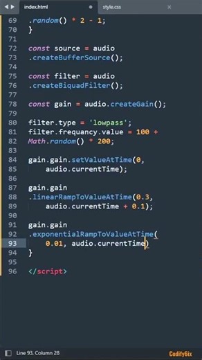 Rain with thunder effect | HTML, CSS & JS
