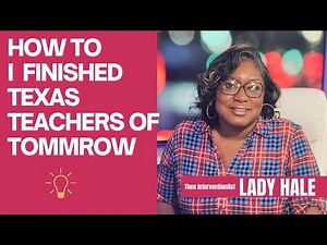 I Finished the Texas Teachers of Tomorrow ACP Program: Here's How I Did It!
