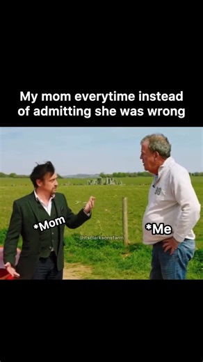 Clarkson's Farm on Instagram: "Emotional Blackmail 101 #clarksonsfarm #jeremyclarkson #topgear #thegrandtour #richardhammond #jamesmay #mememonday #meme #memepage #memes #memesdaily #reelsinstagram #reeloftheday #reelviral #captainslow #funnymemes #freefirememe #memesquad #memeaccount #freefirememes #dadjokes #memestar #memelord #dankmemes #dankmemescantmeltsteelbeams #momlove #ilovemymom #momlife"
