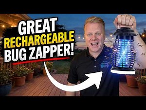 We Tested a Bug Zapper So You Don't Waste Your Money! NO BUGS on Our Deck for the First Time.
