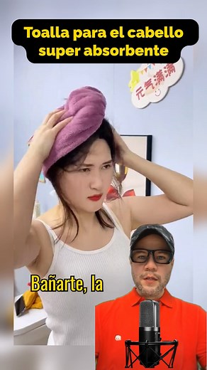 23K views · 159 reactions | Toalla para secar rapidamente tu cabello ‍♀️炙 #reelsviral #videoviralシ #viral #videoviral #fypシ | Enigmatic hacks | Facebook
