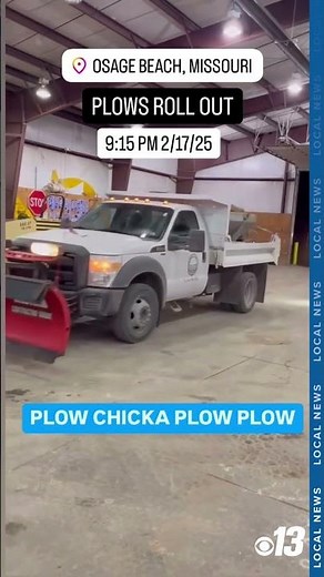 OSAGE BEACH SNOW PLOWS ROLL OUT TO CLEAR ROADS