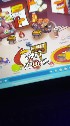 I MET TODD!!! Club Penguin Journey April Fools Party #clubpenguin #clubpenguinjourney #games