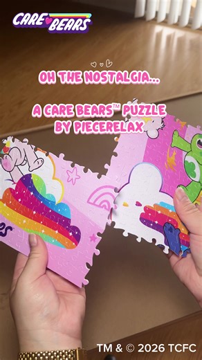 Nostalgic Moments with Care Bears Puzzles