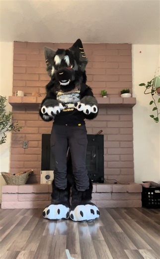 Finished commission of Dain the hyena goat mix! Super stoked that I got to bring this awesome dude to life!! #fursuitmaker #furry #fursuit #fursuitcommission #fursuitwip