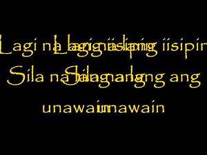 Siakol - Ituloy Mo Lang ( with lyrics on screen )
