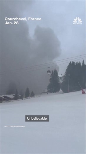 Officials are working to investigate the cause of a fire at a luxury ski resort in the French Alps that caused hundreds of guests to be evacuated. | NBC News