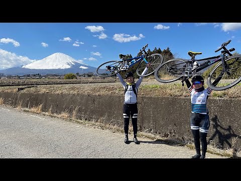 ロードバイク女子2人が行く富士山絶景ライド【長尾峠と御殿場周遊コース】60km 1200mup