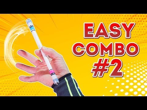 Pen Spinning Tutorial - combo for beginners