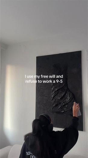 Choosing freedom over everything 🙏🏼 #creativefreedom #contemporaryart #interiorinspo #loomiedesigns