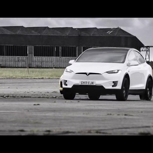 Tesla Model X Electric SUV Review & Drag Race
