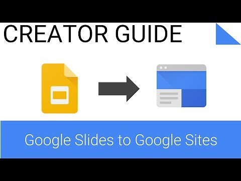 Insert Google Slides to New Google Sites