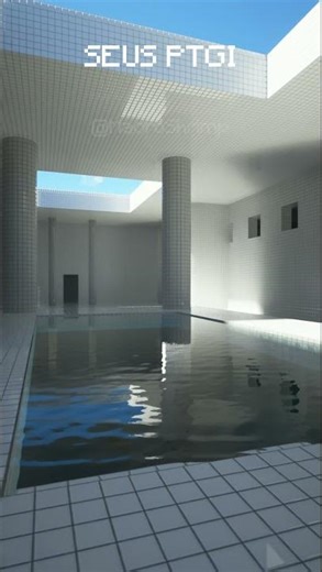 Pool Rooms ⛲ #minecraft #shaders