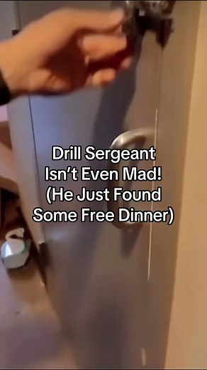 Hilarious Military Drill Sergeant Finds Free Dinner Game | Miltok Fun