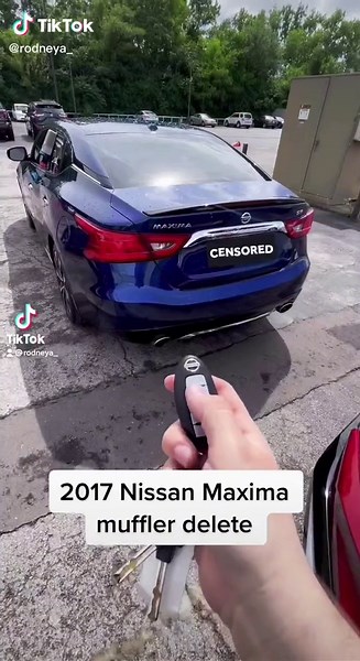 2017 Nissan Maxima Muffler Delete Sound | Modded Exhaust!