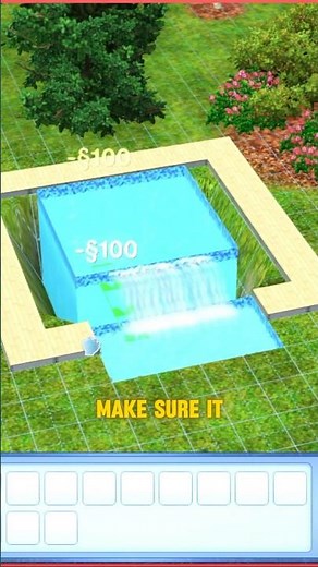 The sims 4 vs Sims 3 Pool Ideas #sims4pool #thesims4shorts #sims4ideas