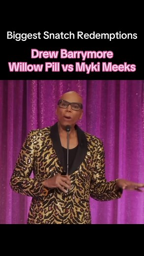 Part 1 - Biggest Snatch Game Redemptions Drew Barrymore: Willow Pill - Bottom Myki Meeks - Top Eartha Kitt: Valentina - Bottom Jujubee - Bottom Cher: Delta Work - Bottom Chad Michaels - Winner Paris Hilton: Raven - Safe Gottmik - Winner Rachel Zoe: Laganja Estranja - Bottom Synthia Kiss - Winner #dragrace #snatchgame #rupaulsdragrace #season18 #dragqueen