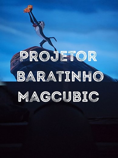 Encontrei um projetor Baratinho! #Magcubic #projetor #fyp