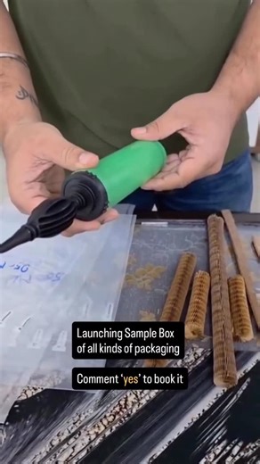 Dpack on Instagram: "DPACK Complete Packaging Sample Box – Explore Every Packaging Option in One Kit Test every DPACK packaging product before you buy in bulk! This Sample Box includes all sizes of honeycomb sleeves, honeycomb sheets, air column pouches, roll samples, gap fillers, and more—at a very nominal price."