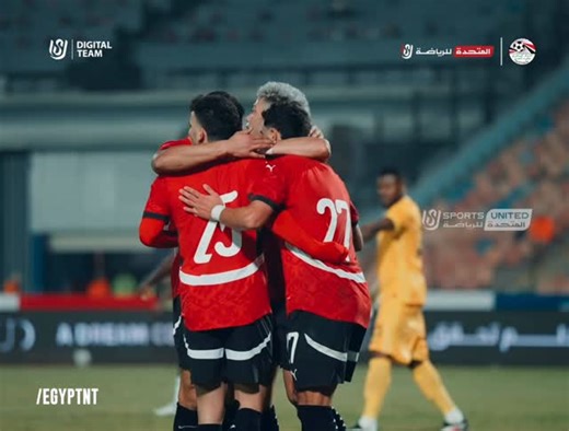 Egypt National Team on Instagram‎: "Hany ➡️ Zizo ➡️ Saber ➡️ Goal! 💪⚽️ #شجع_مصر #egyptnt"‎