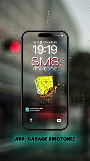 SpongeBob makes texting better 🧽📱 #sms #spongebob #ringtone #viral #vibes