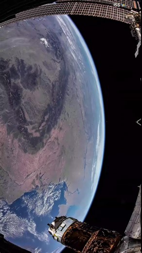 look at this view friend ISS 🛰️#ISS #NASA #fyp #space5600 #station