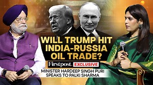197K views · 4K reactions | Can US President Donald Trump's sanctions against Russia impact India's oil trade with Moscow? Union Minister Hardeep Singh Puri says even though India's oil purchase from Russia has increased, it has also diversified its sources of oil. | Firstpost | Facebook