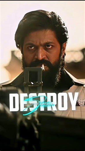 Jab K.G.F: Chapter 2 mein Rocky Bhai ne 400G Gold ke liye pura police station hila diya 💣#kgf #yash