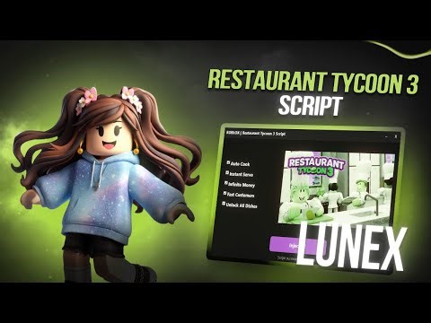 Restaurant Tycoon 3 Script (PASTEBIN) — BEST SCRIPT?! 1M/10Min 🏆NO KEY