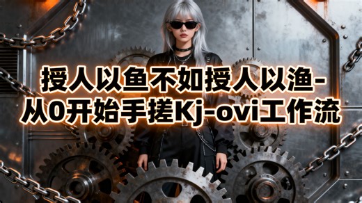 授人以鱼不如授人以渔——从0开始手搓kj-ovi工作流