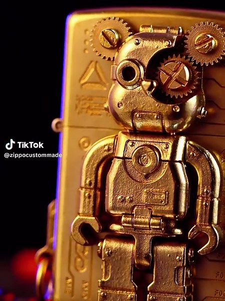Mechanical Bear #zippo #zippocustom