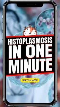 Histoplasmosis in 1 minute #mbbs #microbiology